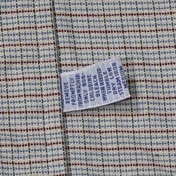 Ralph Lauren Mens XL Button Down Shirt 16-34 Check Plaid Long Sleeve Cotton - Picture 4 of 7
